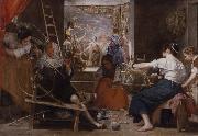 Diego Velazquez The Fable of Arachne (Las Hilanderas) (df01) china oil painting artist